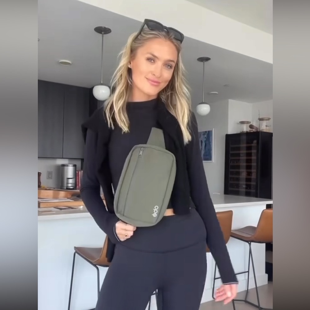 NWT Olive Green Belt Bag